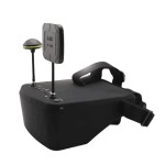 LS-800D FPV G0ggles con DVR 5.8G 40CH 5 pollici 800x480 diversità Video auricolare costruire in batteria testa Tracker RC FPV Racing Drone